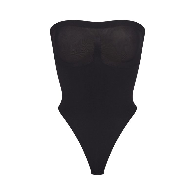 STRAPLESS THONG BODYSUIT